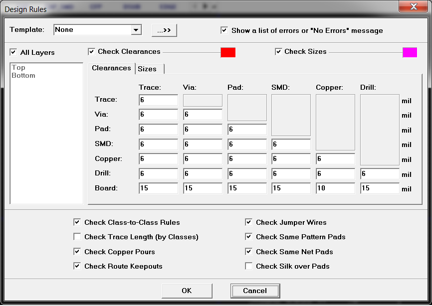 diptrace tutorial trace outlines