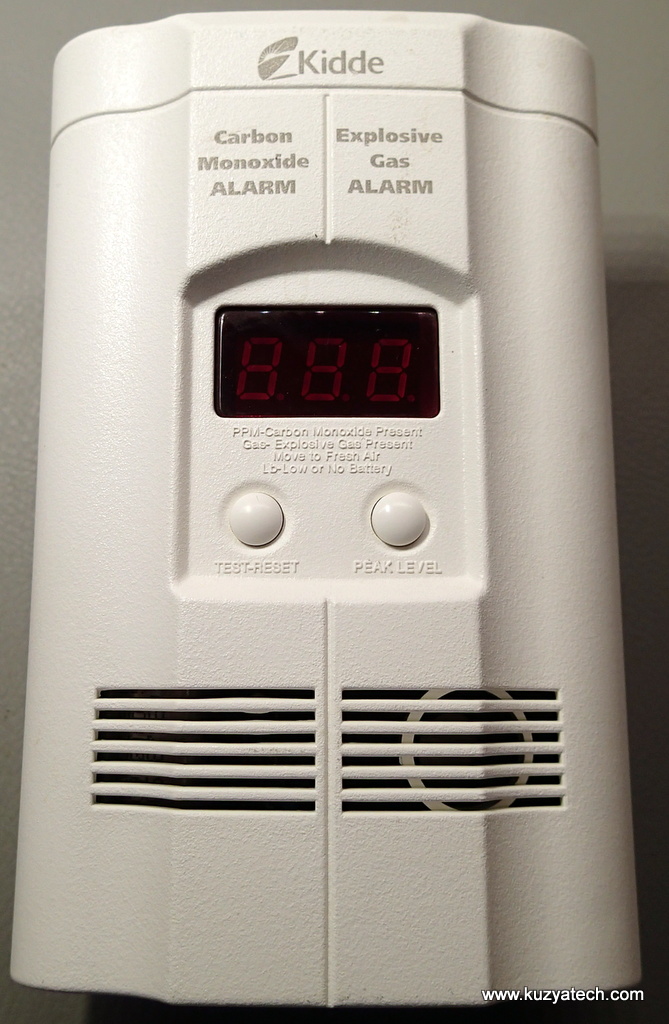 kidde gas and carbon monoxide alarm