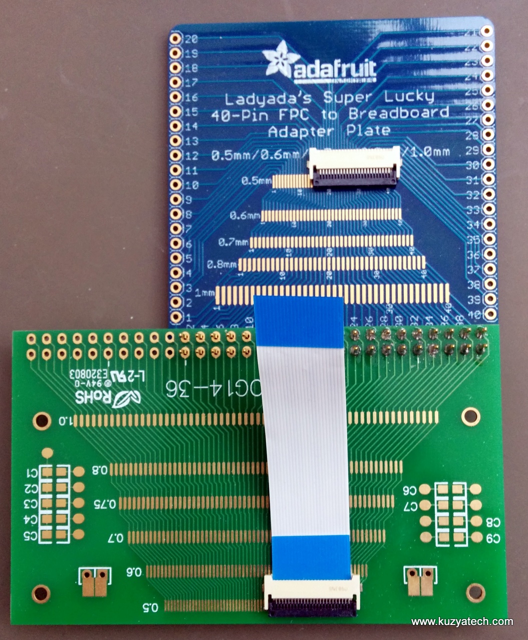 Flex cable passthrough breakout 0.5mm KuzyaTech