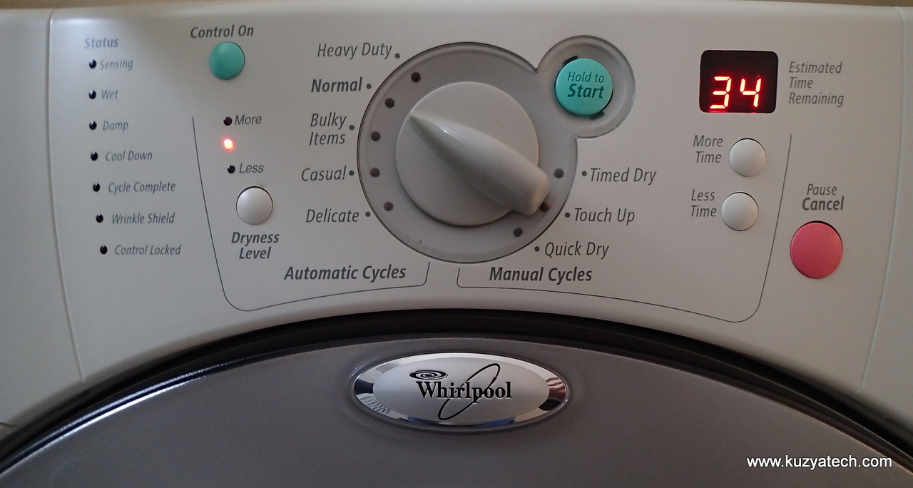 Whirlpool duet dryer no deals power at all